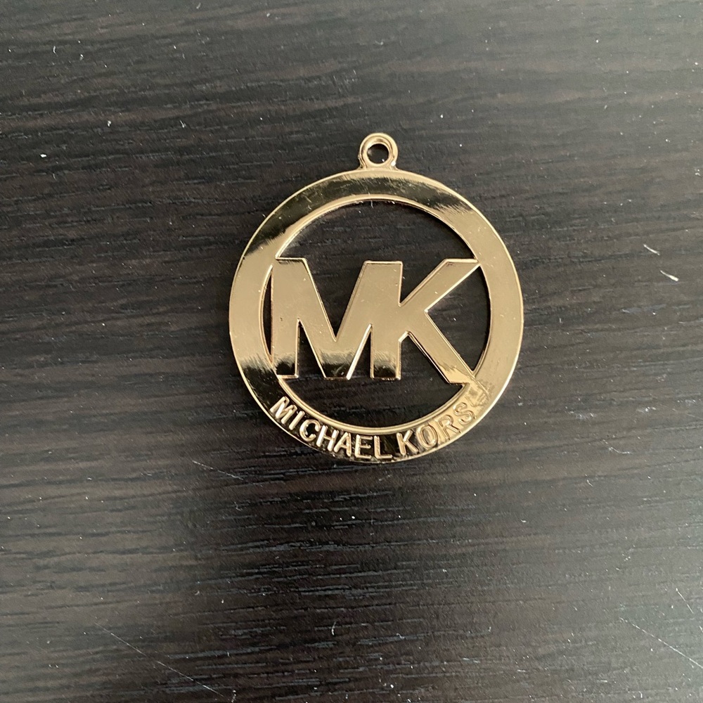 Michael Kors Gold Logo Charm
